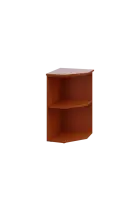 Z 2 - 4 kancelářská skříň, rohová, 750x400x400, třešeň šumavská